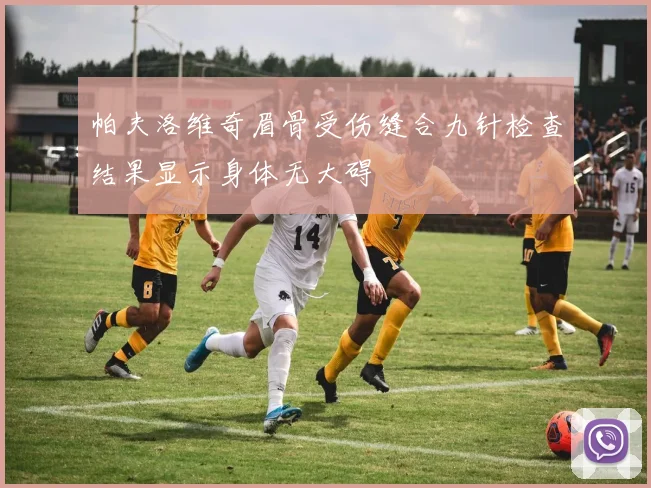 帕夫洛维奇眉骨受伤缝合九针检查结果显示身体无大碍